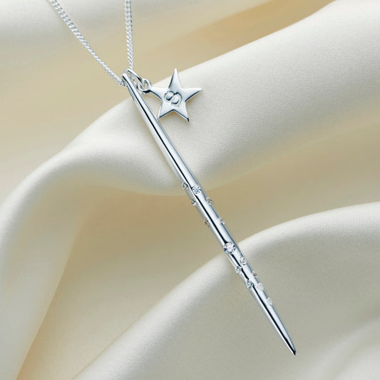 Personalised Silver Star Constellation Necklace
