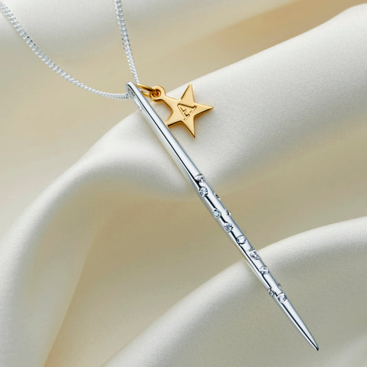 Personalised Gold Star Constellation Necklace